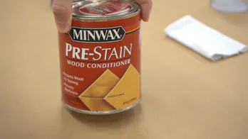 A can of Minwax pre-stain conditioner.