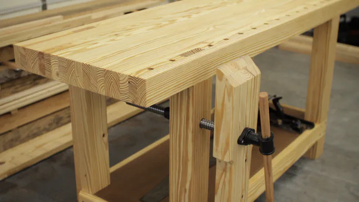 Roubo workbench build.