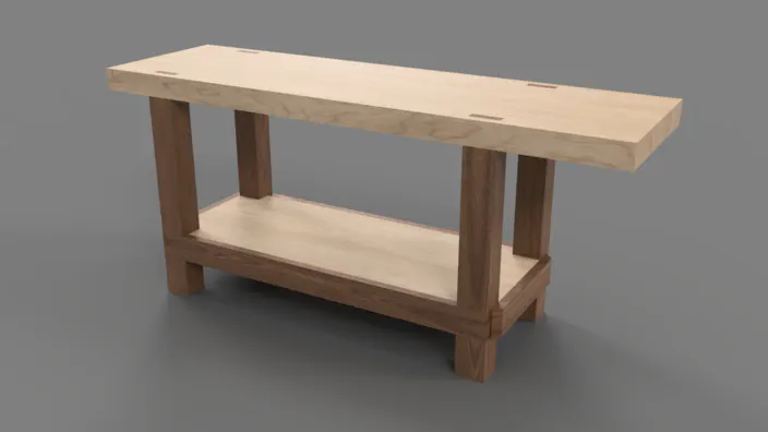 Design a Roubo-Inspired Workbench in Fusion 360